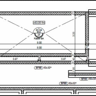 plan de coffrage maison individuelle